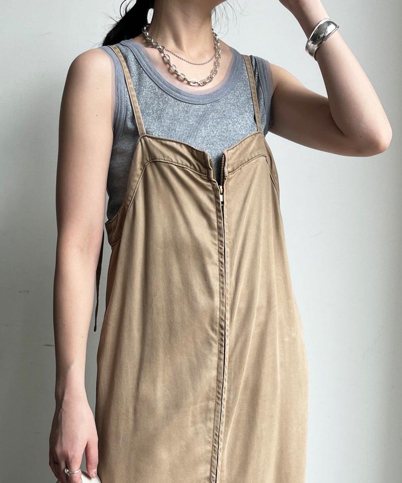 【サイズ展開あり/細見え】リヨセルデニムジャンスカ