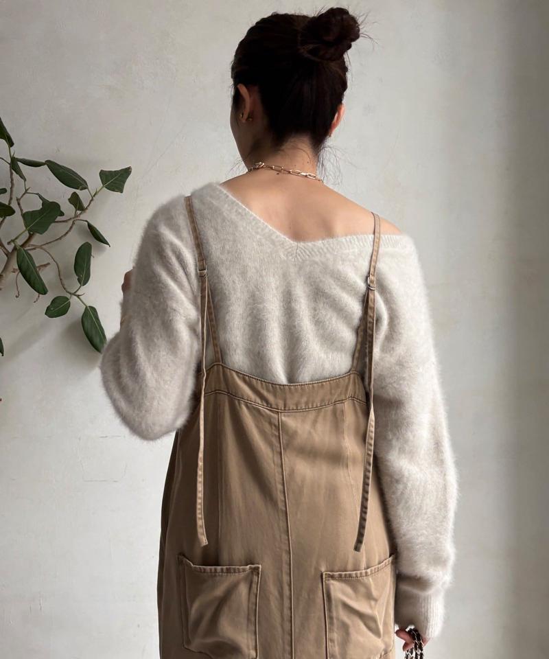 【サイズ展開あり/細見え】リヨセルデニムジャンスカ