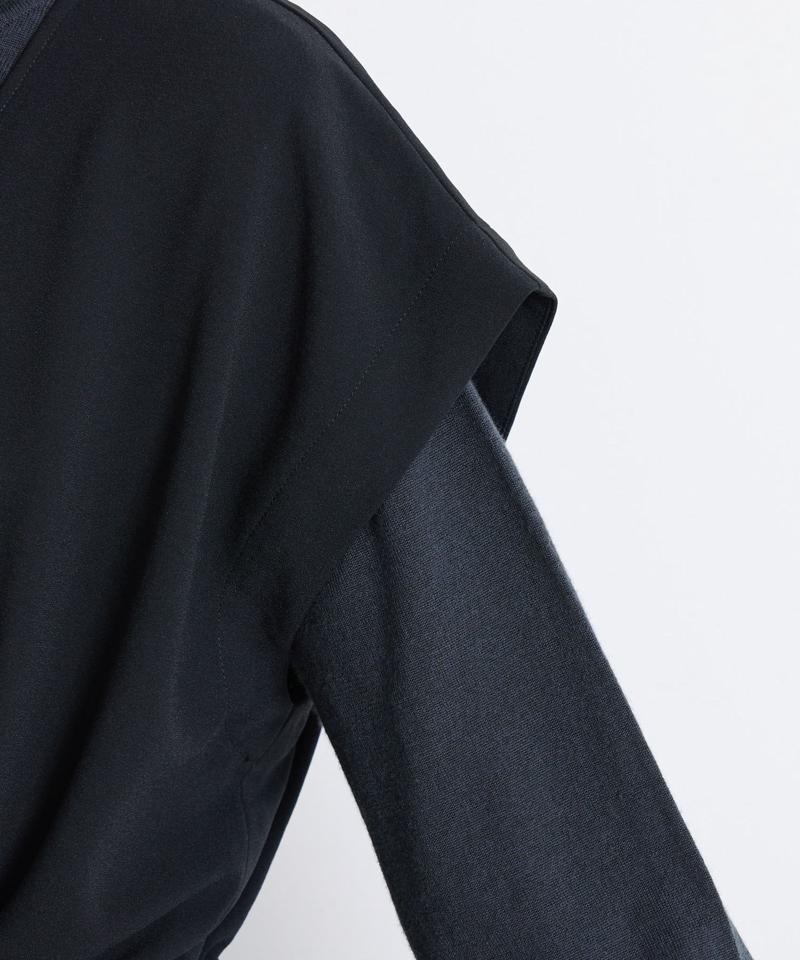 【高機能/脚長効果◎】ジャージーサロペット