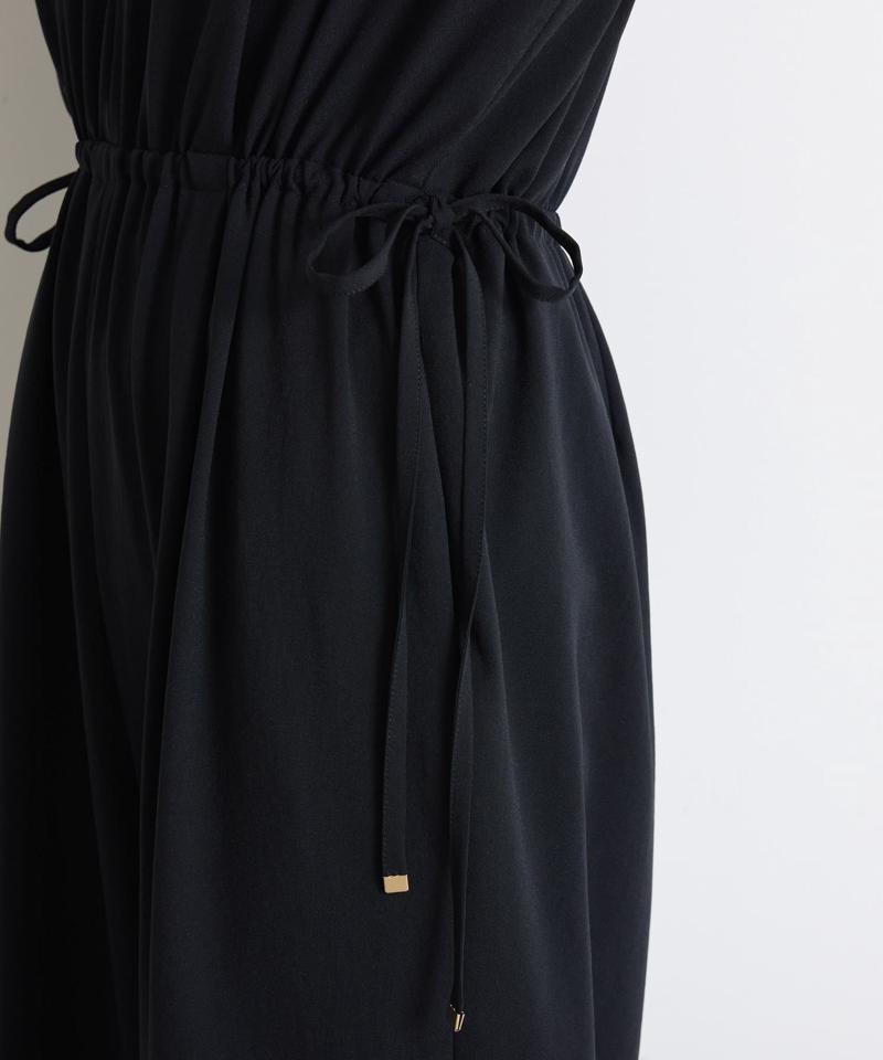 【高機能/脚長効果◎】ジャージーサロペット