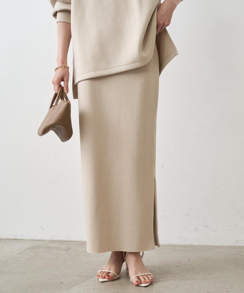 【12/5 12:00~新色ライトベージュ予約開始】【累計販売3万枚! / 名品アイテム】ポンチZIPタイトスカート