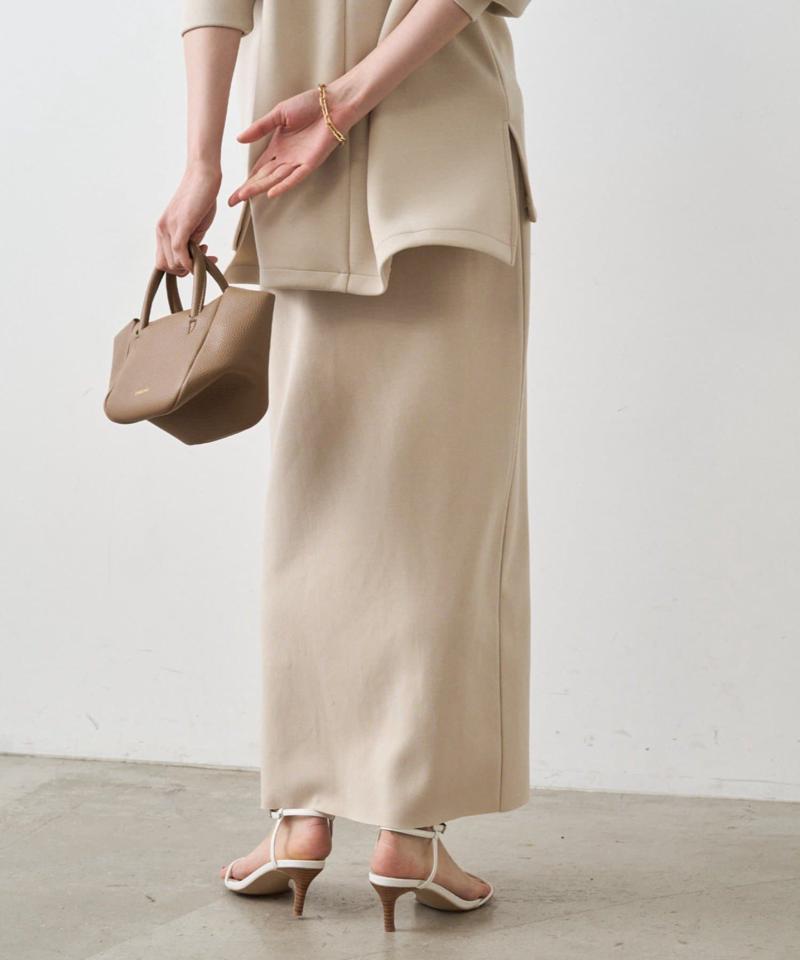 【12/5 12:00~新色ライトベージュ予約開始】【累計販売3万枚! / 名品アイテム】ポンチZIPタイトスカート