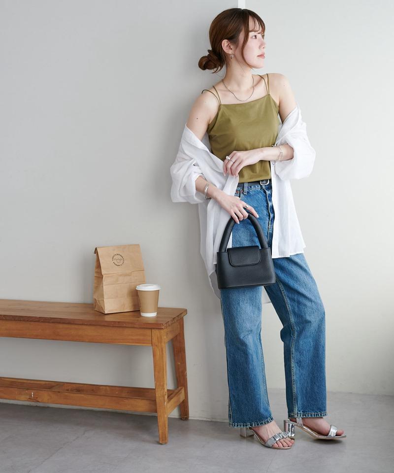 【3サイズ展開/スタッフ人気/リピータ多数】吸水速乾カップ付キャミソール