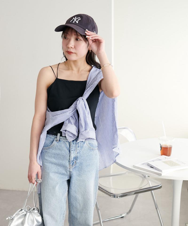 【3サイズ展開/スタッフ人気/リピータ多数】吸水速乾カップ付キャミソール