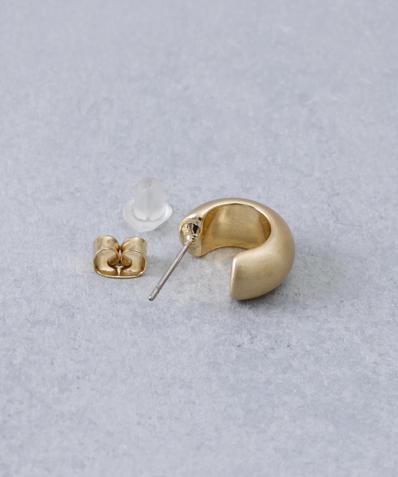 ミニワイドフープピアス