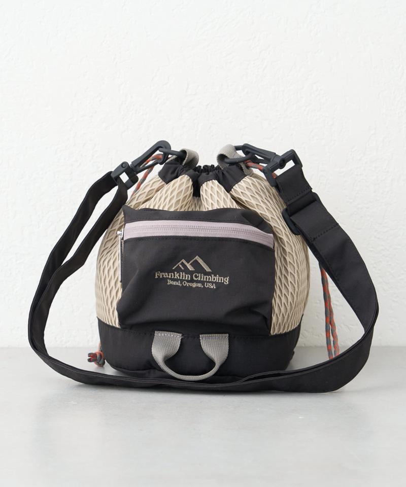 【Franklin Climbing】メッシュ巾着ショルダーバッグ