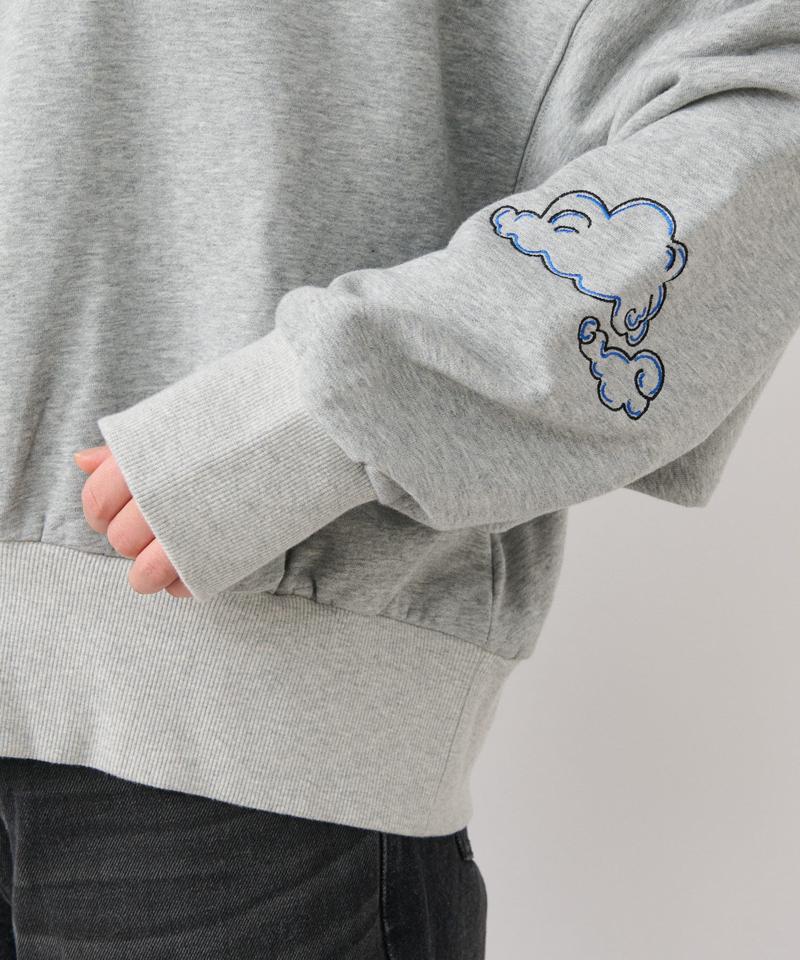 【遊び心◎】マルチ刺繍スウェット