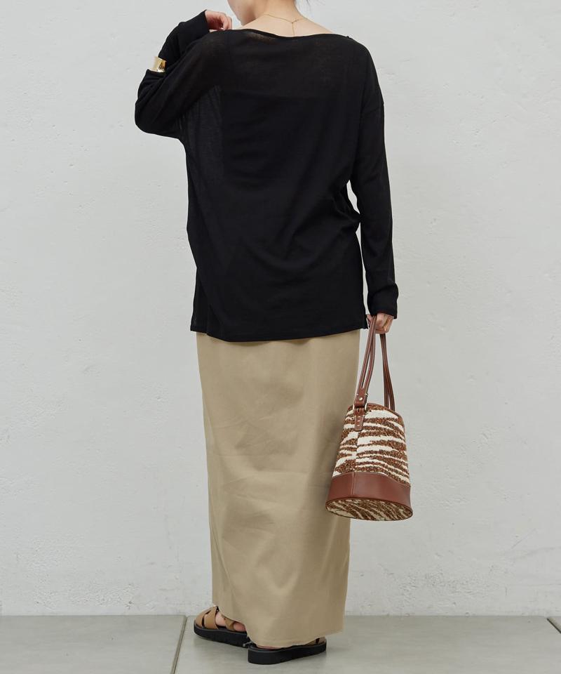 【新色BR登場】【La nature linge】オーバーシアーロンT