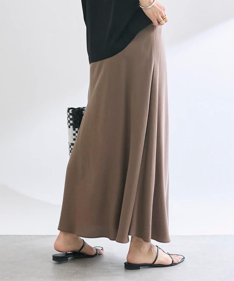 ガーメントダイバイヤススカート