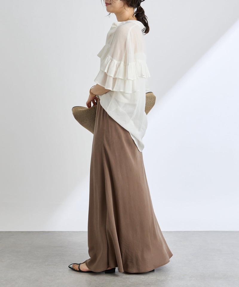 ガーメントダイバイヤススカート