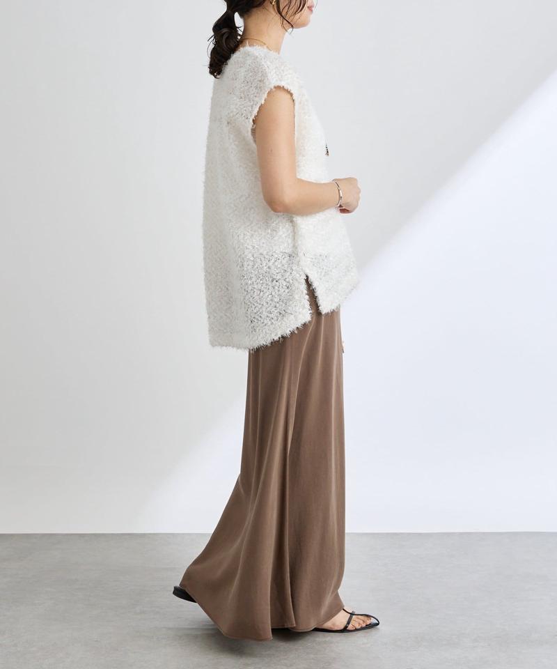 【セットアップ可】ガーメントダイバイヤススカート