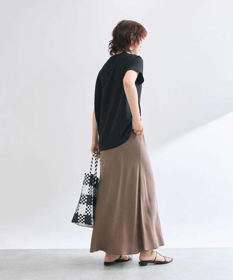 ガーメントダイバイヤススカート
