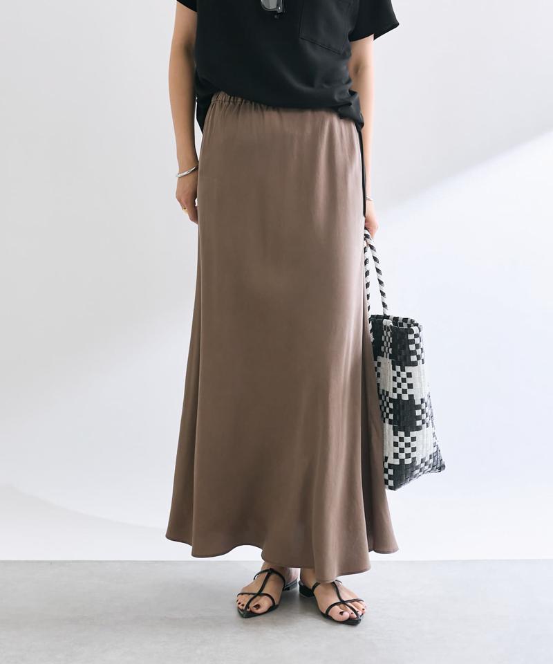 ガーメントダイバイヤススカート