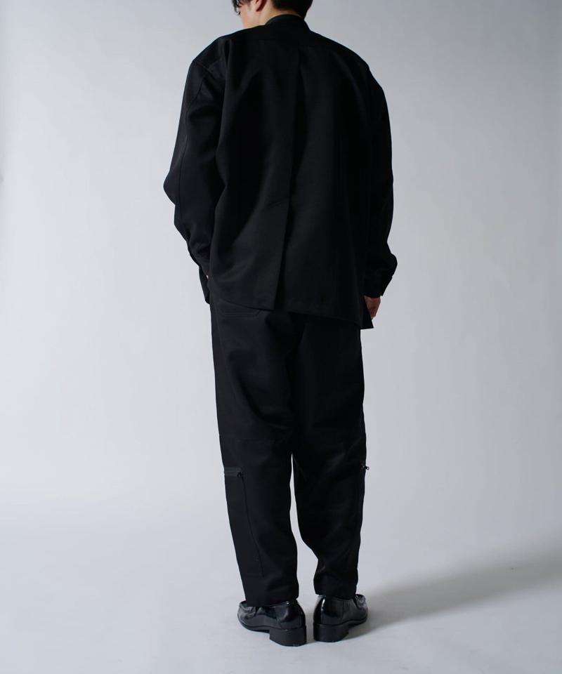 CHEMISE Lui’s ポリギャババンドカラーシャツ