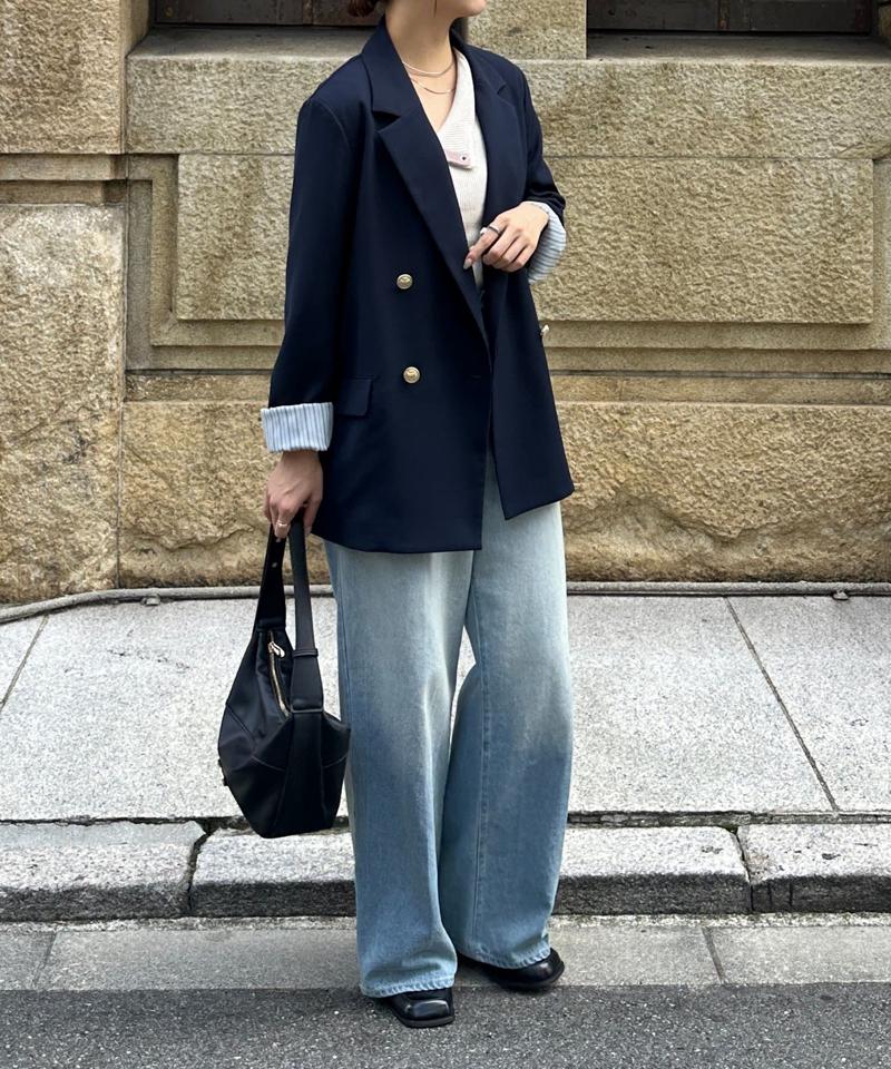 GOLDボタンテーラードジャケット