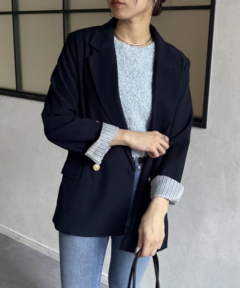 GOLDボタンテーラードジャケット