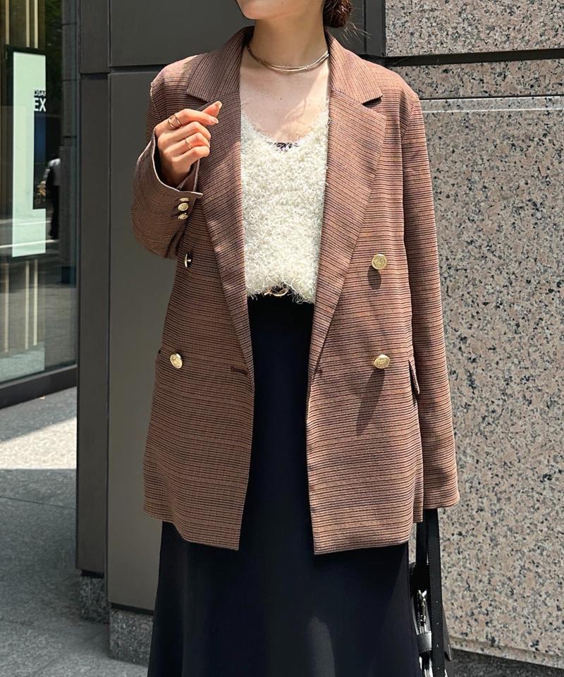 GOLDボタンテーラードジャケット
