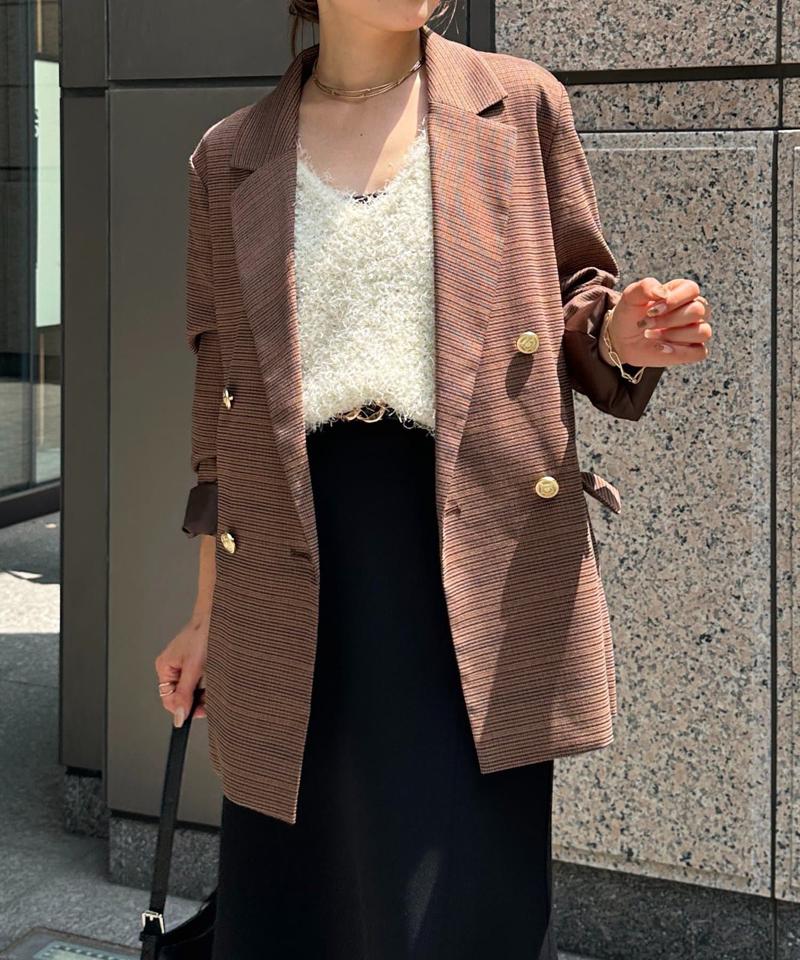 GOLDボタンテーラードジャケット