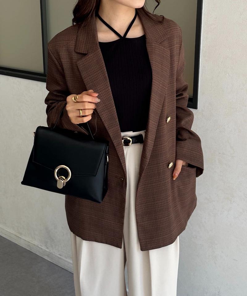 GOLDボタンテーラードジャケット