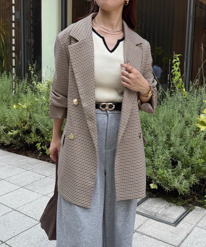 GOLDボタンテーラードジャケット