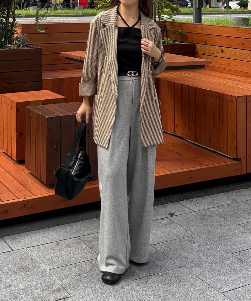 GOLDボタンテーラードジャケット