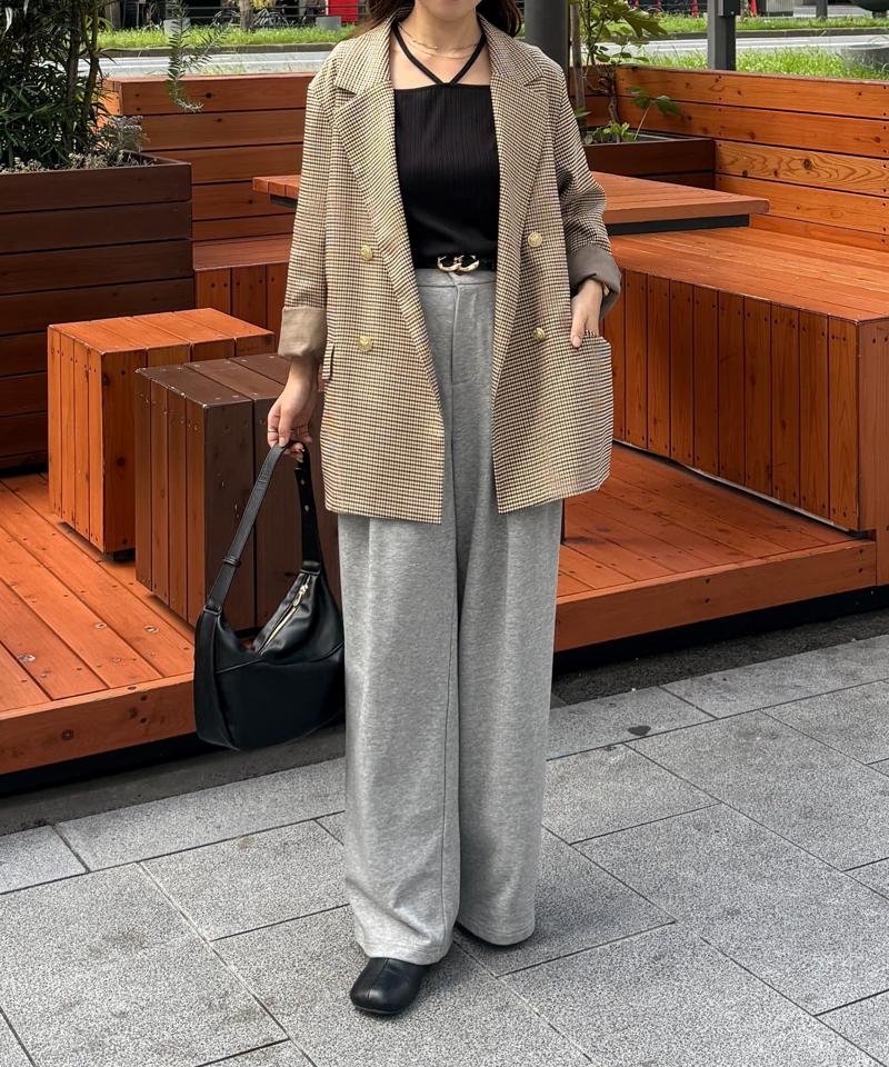 GOLDボタンテーラードジャケット