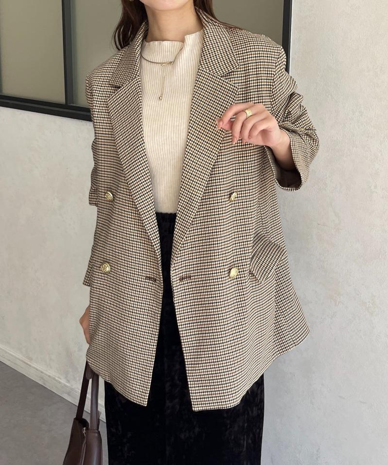 GOLDボタンテーラードジャケット