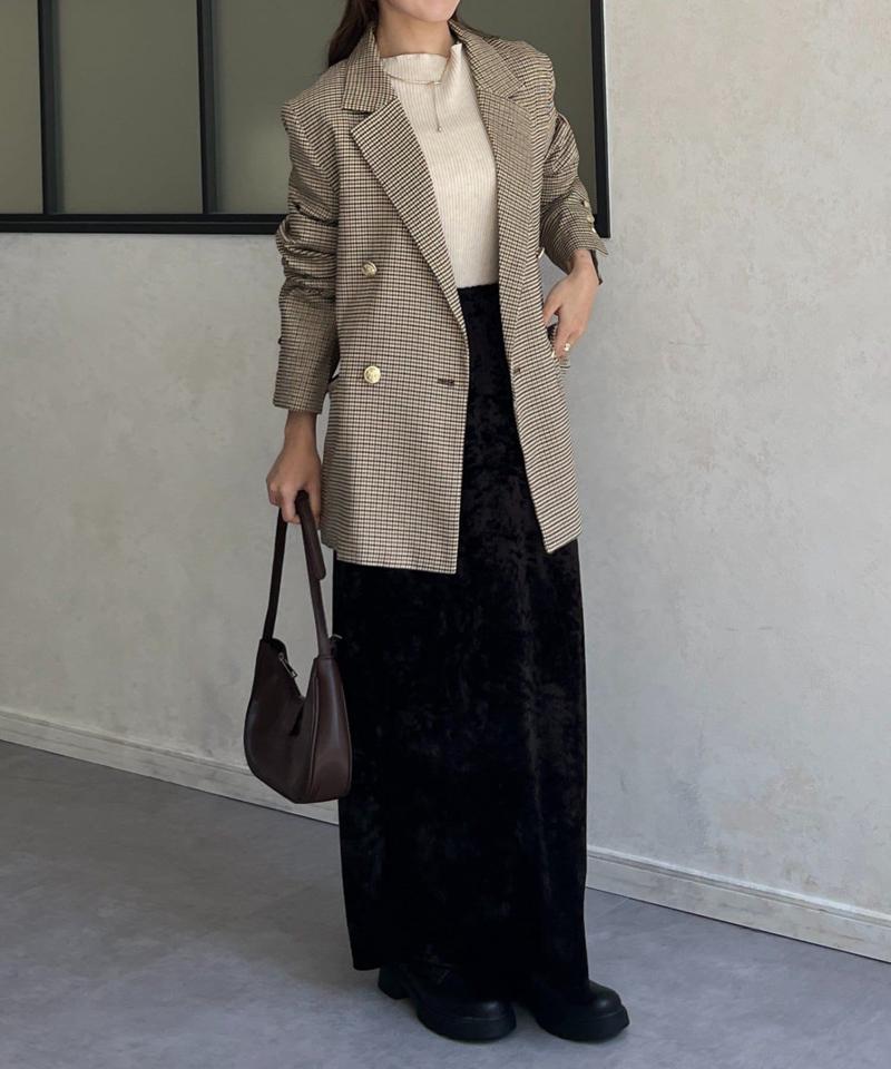 GOLDボタンテーラードジャケット