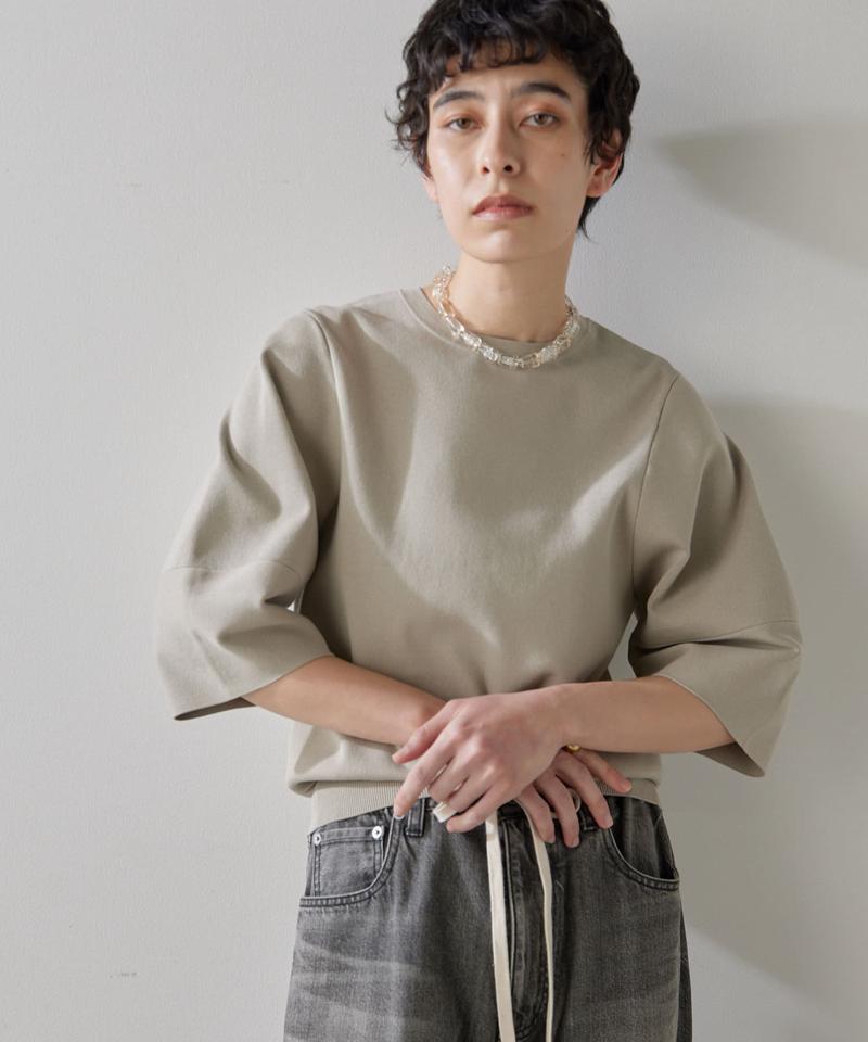 シルエットスリーブプルオーバー