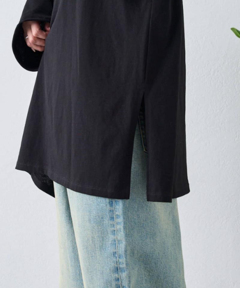 【涼しくUV対策】【新色追加】シアースラブワンポイント刺繍オーバーTee