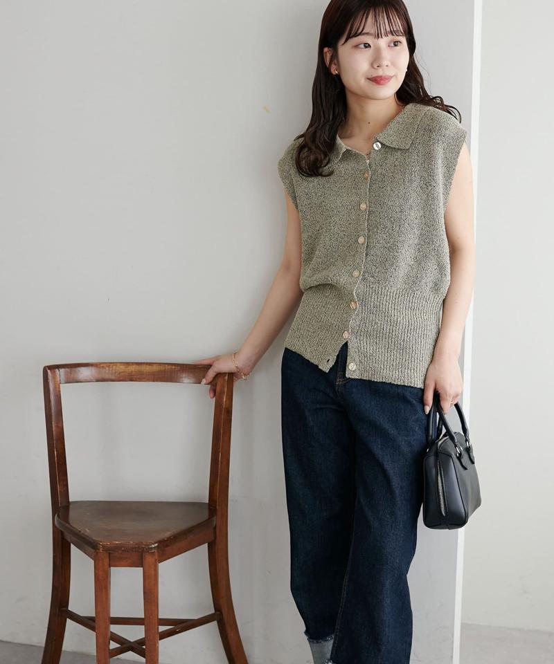 【WEB限定】メランジベスト