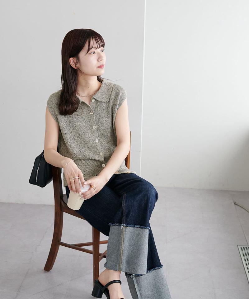 【WEB限定】メランジベスト