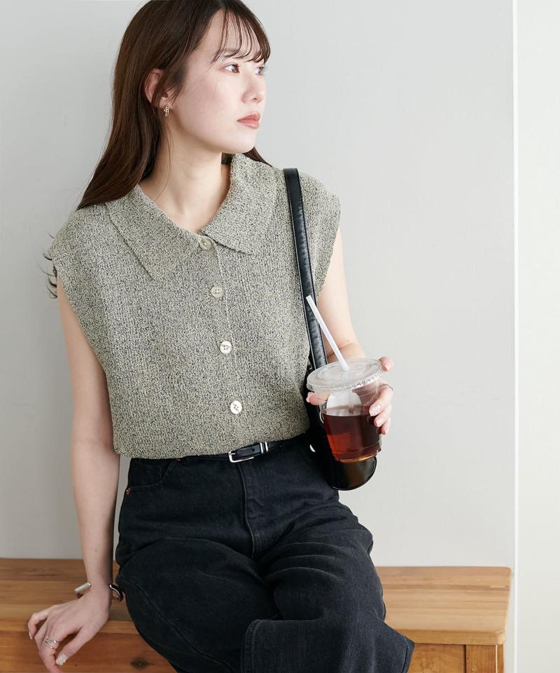 【WEB限定】メランジベスト