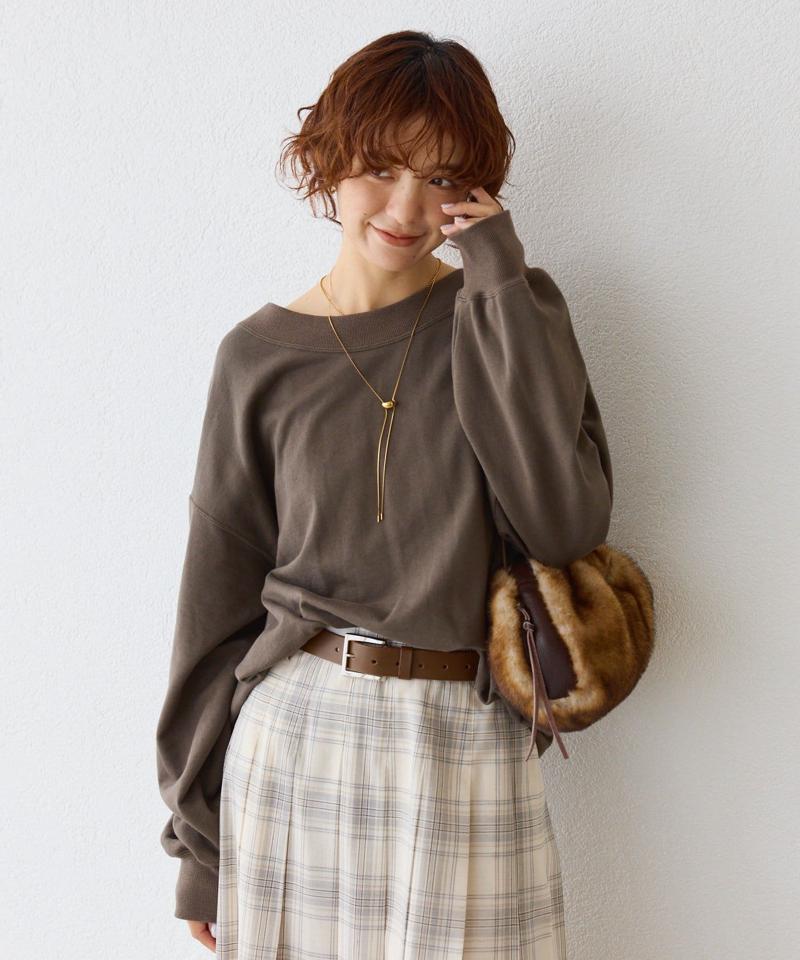 【秋カラー登場】2wayスウェット