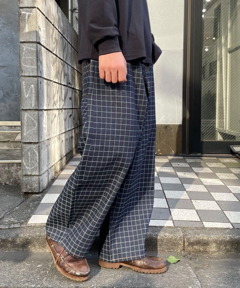 【cian denim/シアンデニム】バギーワイドデニム