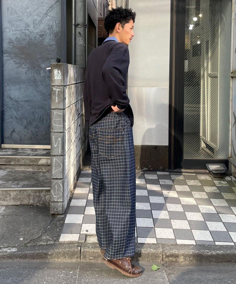 【cian denim/シアンデニム】バギーワイドデニム