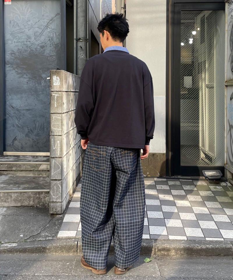 【cian denim/シアンデニム】バギーワイドデニム
