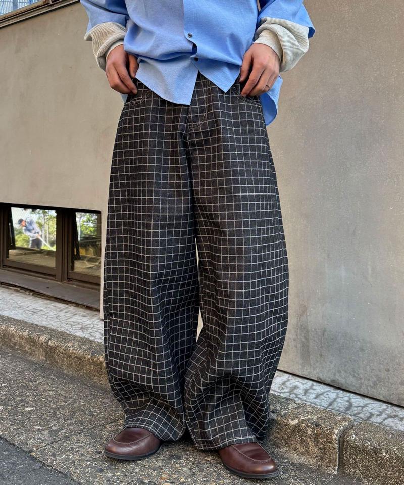 【cian denim/シアンデニム】バギーワイドデニム