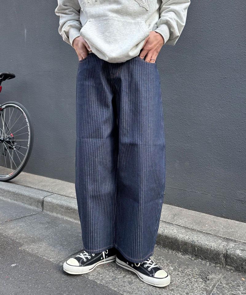 【cian denim/シアンデニム】バギーワイドデニム