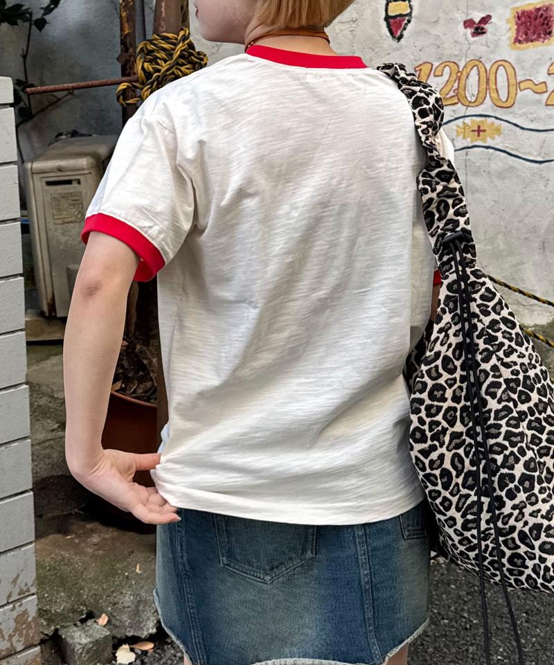 プリントリンガーロゴTシャツ