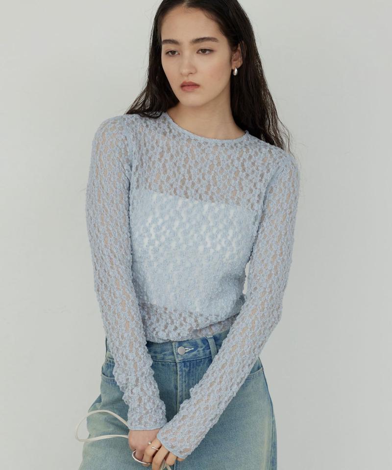 【La nature linge】レースカットソー