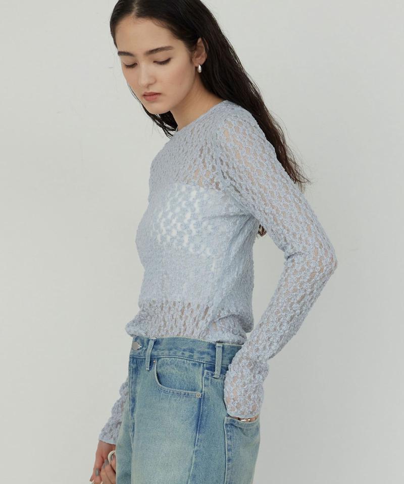 【La nature linge】レースカットソー