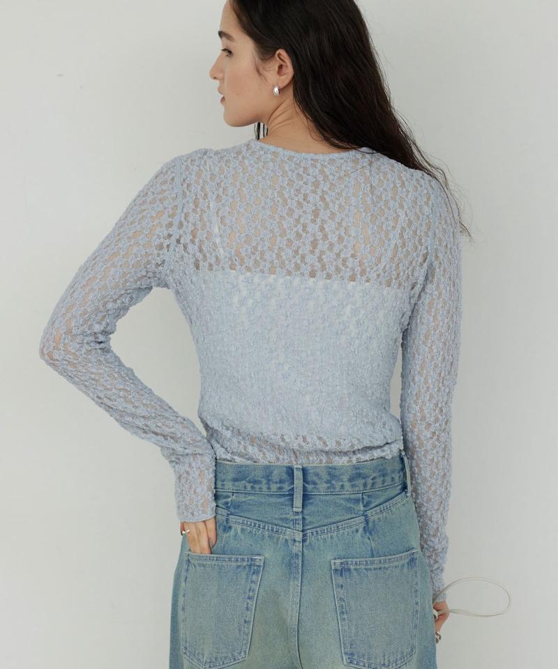 【La nature linge】レースカットソー