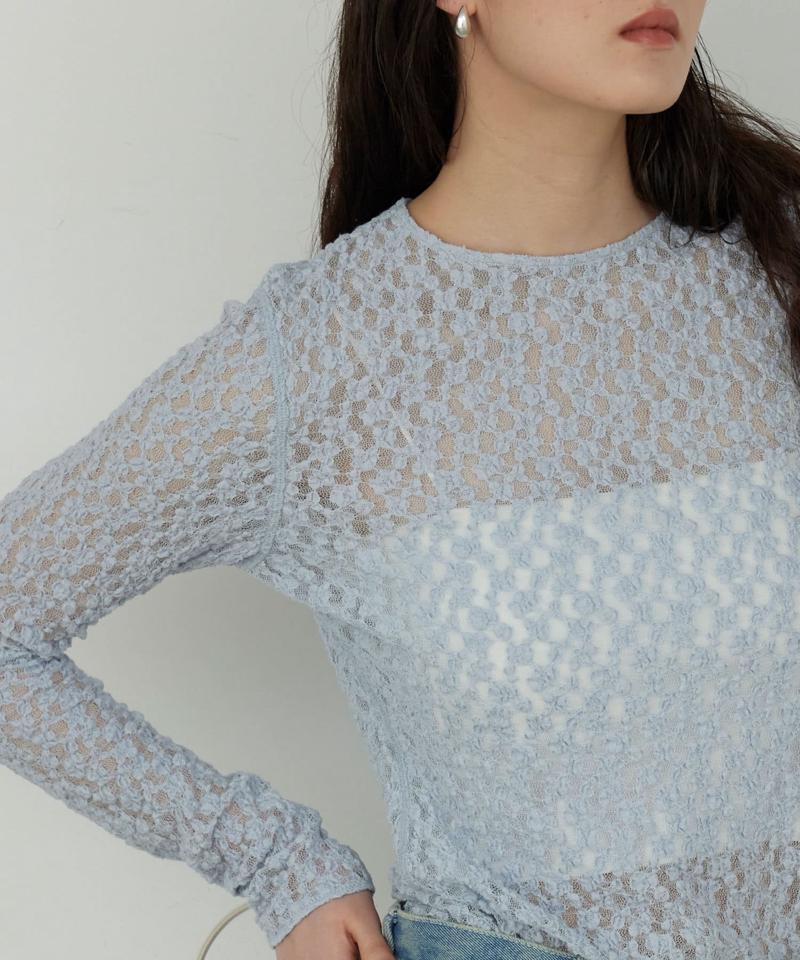 【La nature linge】レースカットソー