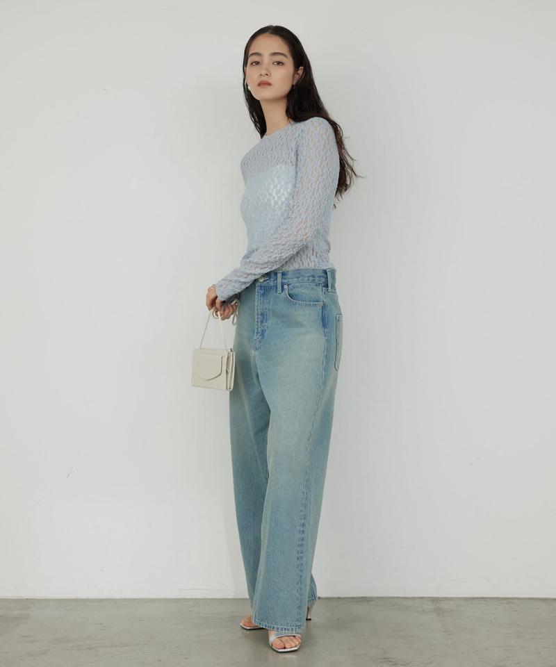 【La nature linge】レースカットソー