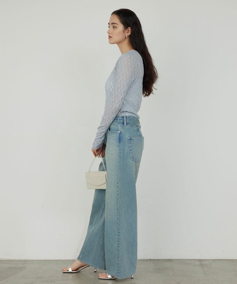 【La nature linge】レースカットソー