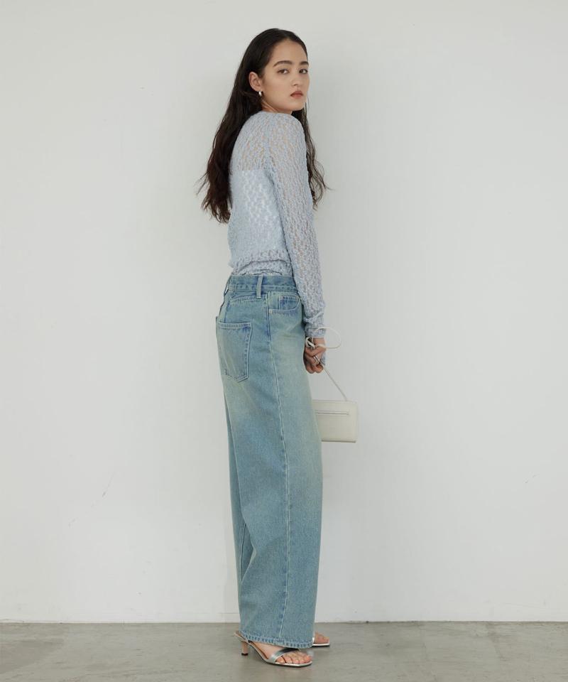 【La nature linge】レースカットソー