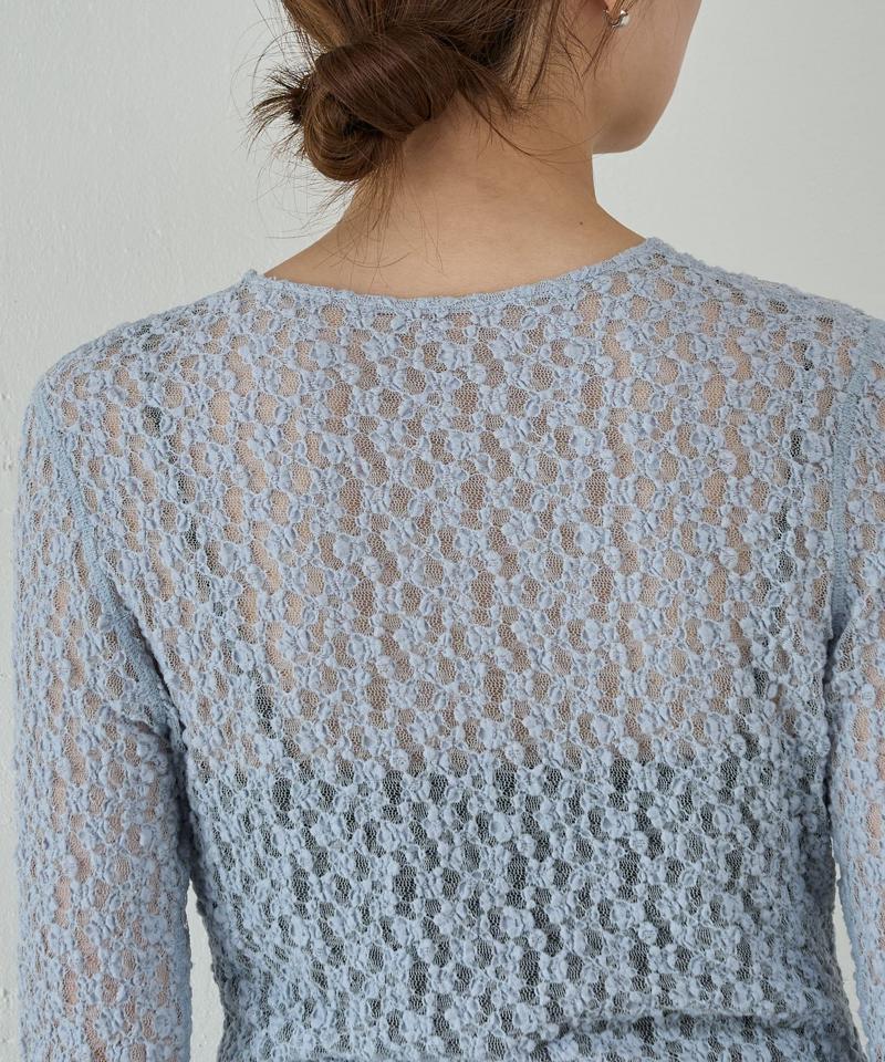 【La nature linge】レースカットソー