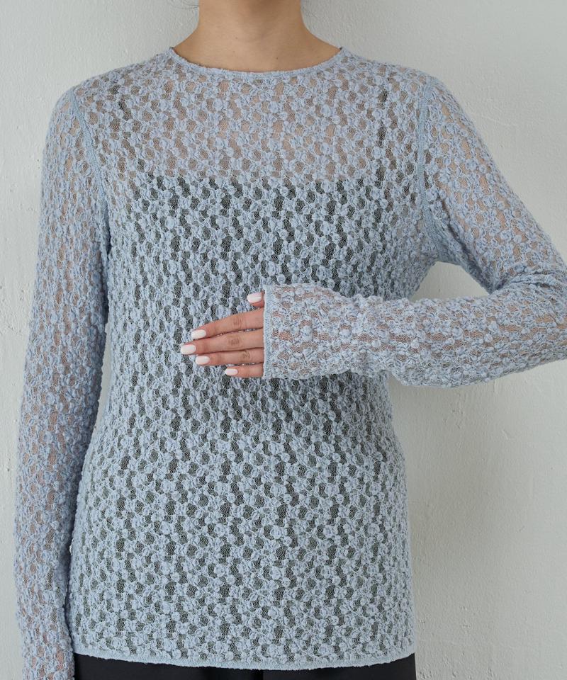 【La nature linge】レースカットソー