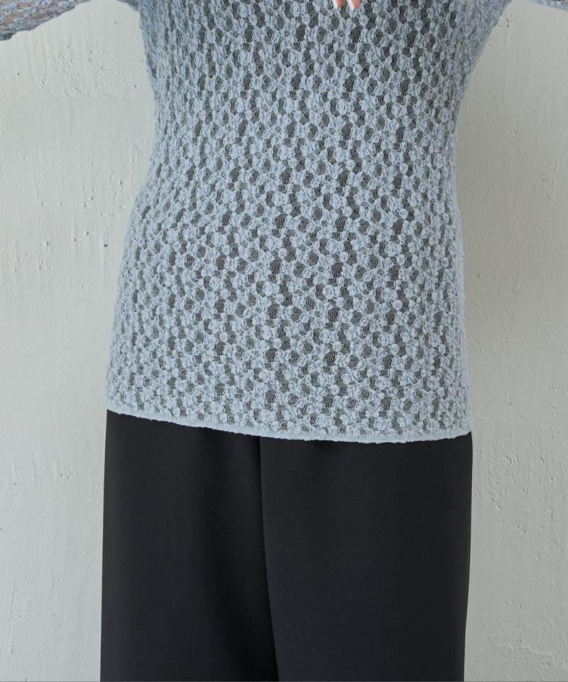 【La nature linge】レースカットソー